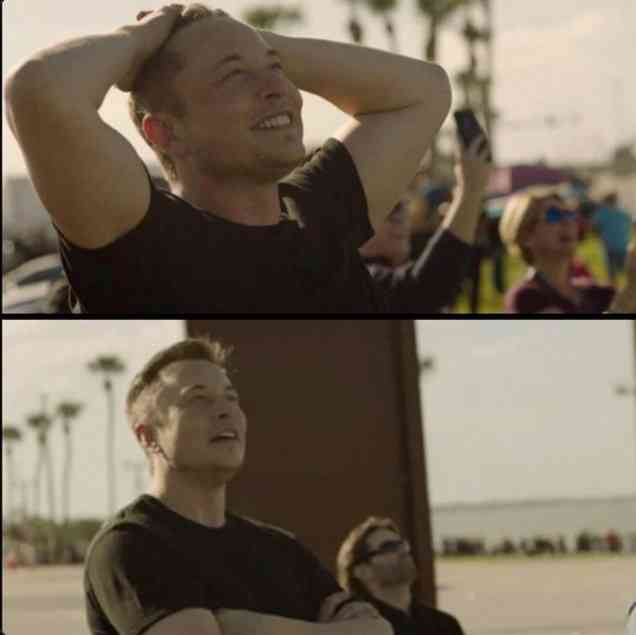 Find a man who looks at you the way Elon Musk looks at his rockets 😂😂 - MirrorLog